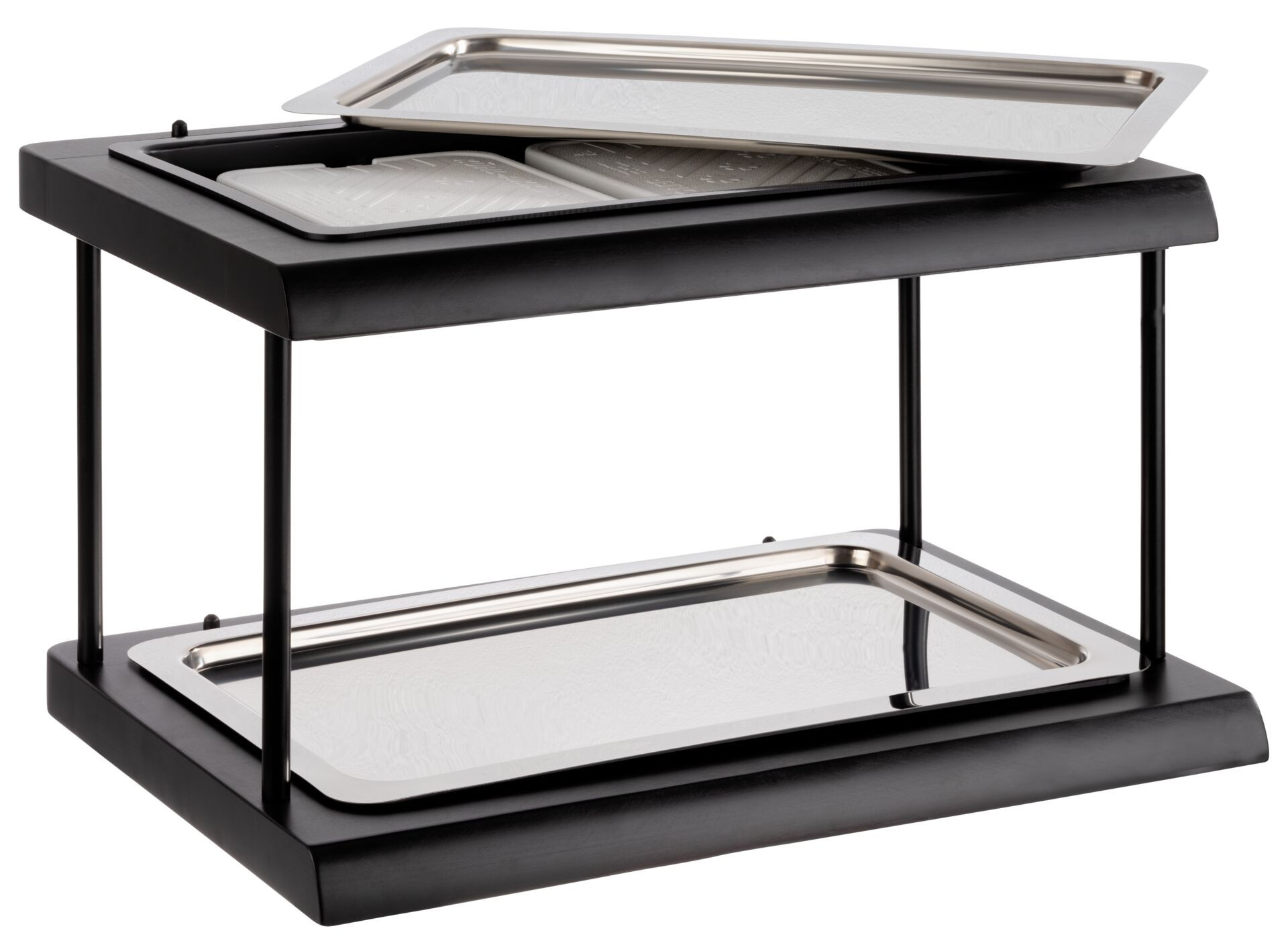 Buffetvitrine "Doppeldecker" 1/1 GN